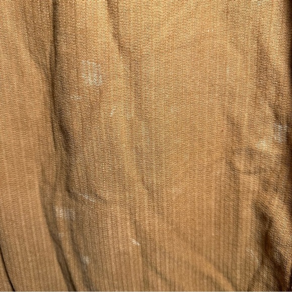 Brown Corduroy Jacket Shacket Distressed Size Medium 100% cotton - Picture 10 of 12